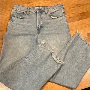 Madewell Perfect Vintage Wide Leg Crop Jeans Tall